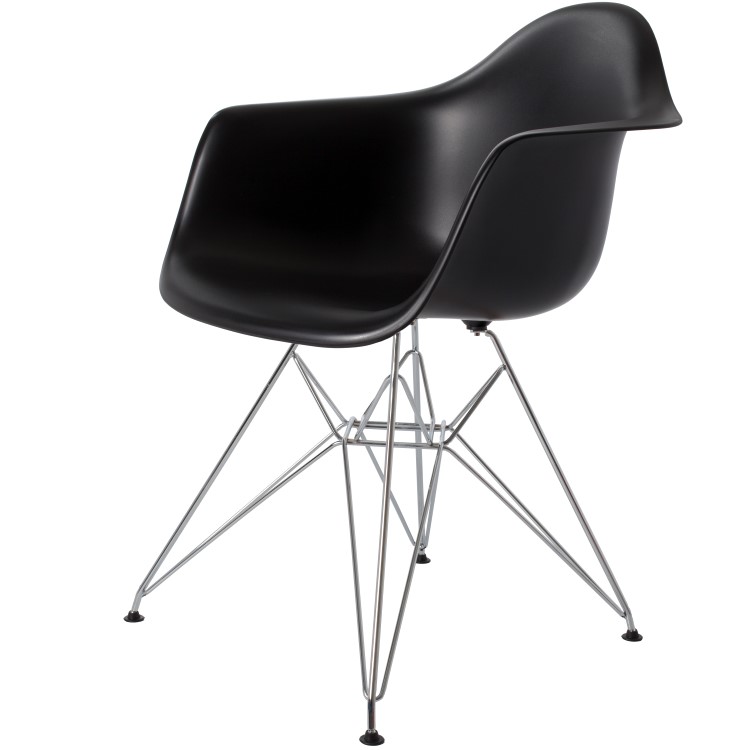 Dining chair DAR PP black - dining chair by Charles Eames in Sofia