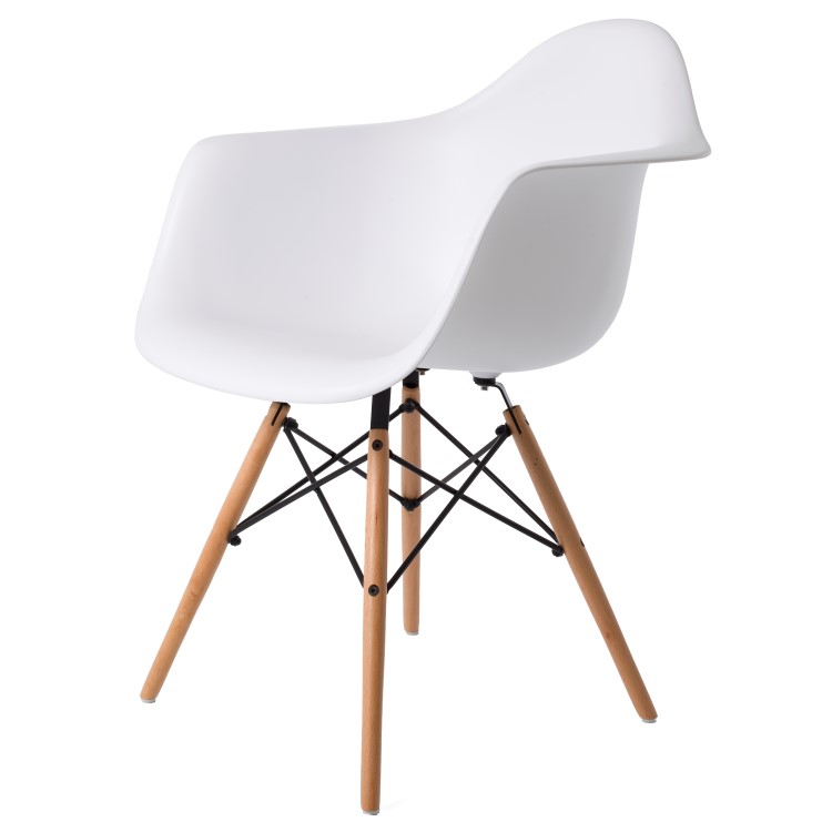 Esszimmerstuhl DAW PP weiß - Esszimmerstuhl von Charles Eames in Berlin