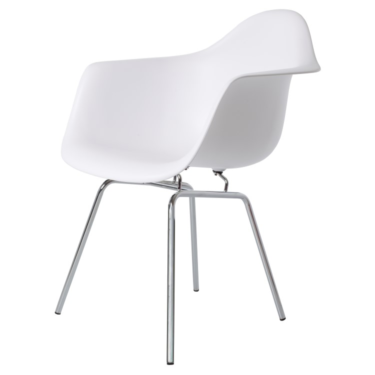 Eetkamerstoel DAX PP wit - eetkamerstoel door Charles Eames in Amsterdam
