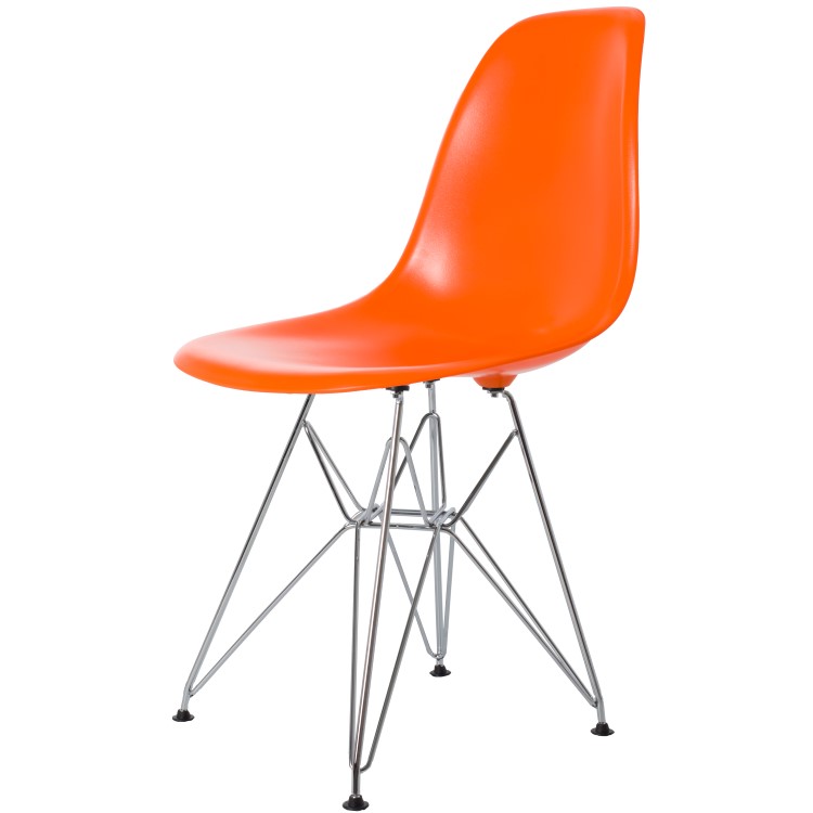 Dining chair DSR ABS orange - dining chair by Charles Eames in Rīga