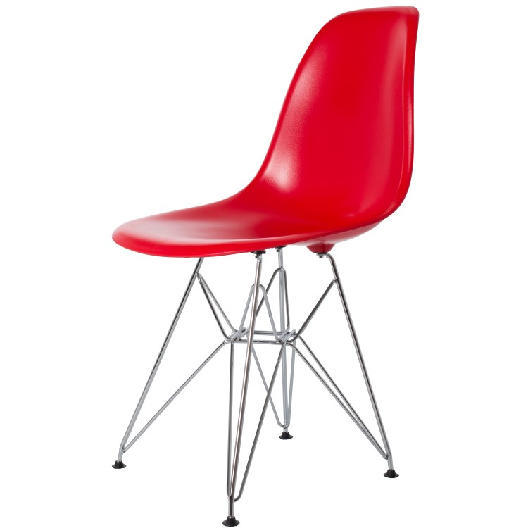 Dining chair DSR ABS red - dining chair by Charles Eames in Helsinki