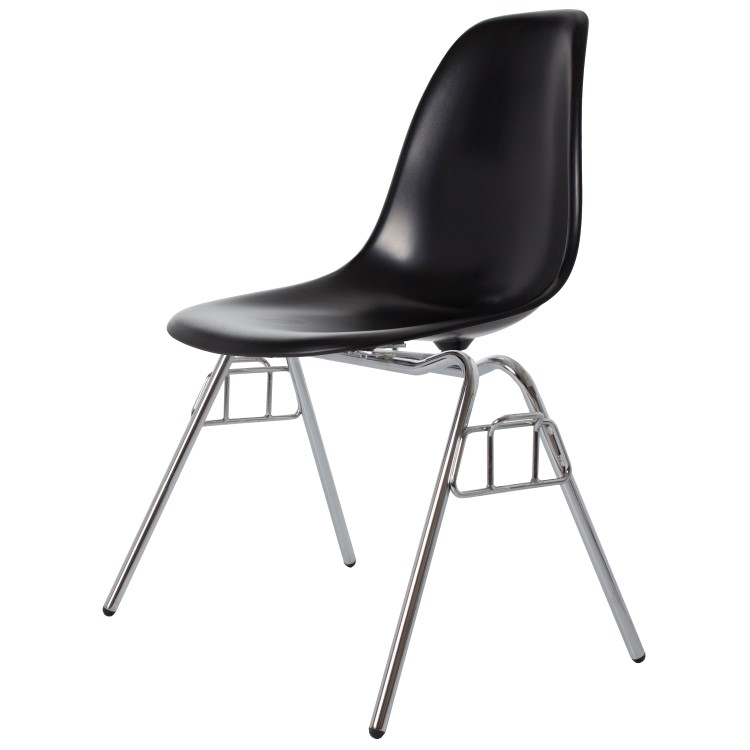 Dining chair DSS ABS black - dining chair by Charles Eames in Andorra la Vella
