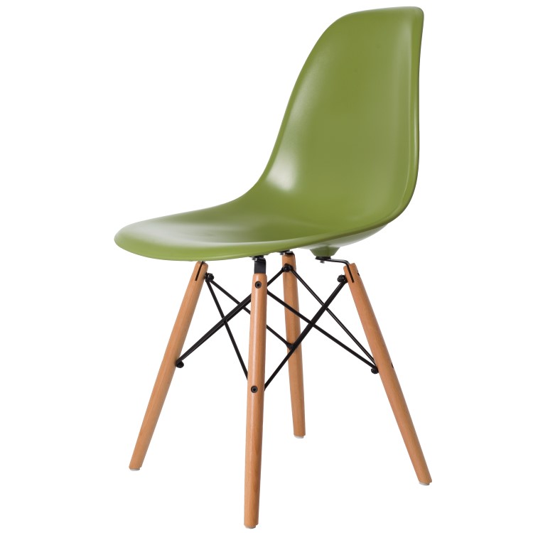 Dining chair DSW ABS green - dining chair by Charles Eames in Sofia