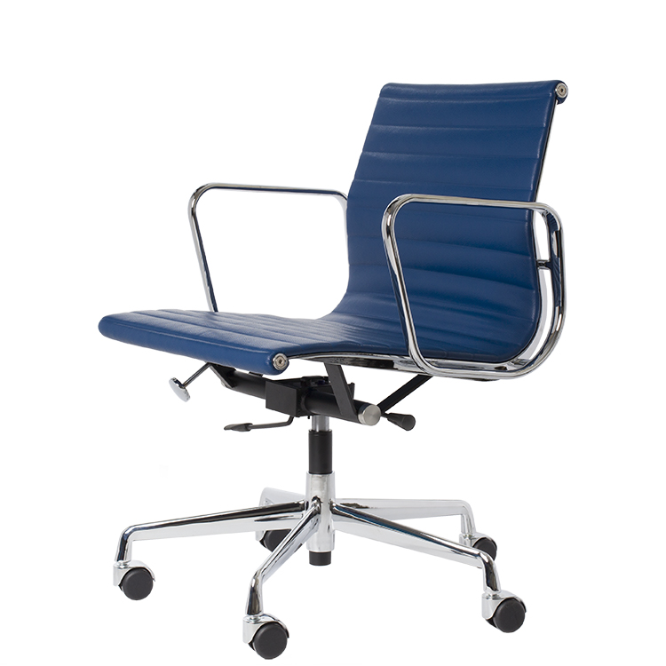 Office chair EA117 Leather blue - office chair by Charles Eames in Vilnius