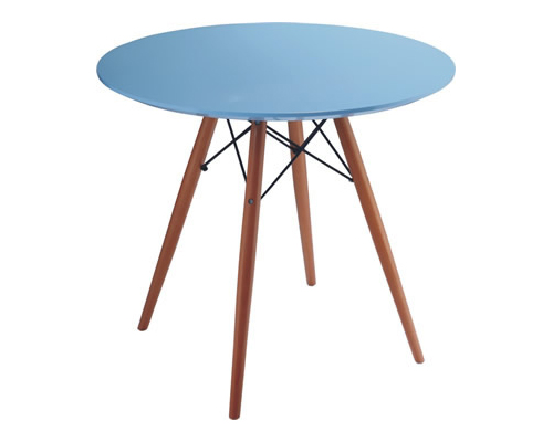 Side table Dowel Coffee table Ø 70cm. blue - side table by Charles Eames in Dublin