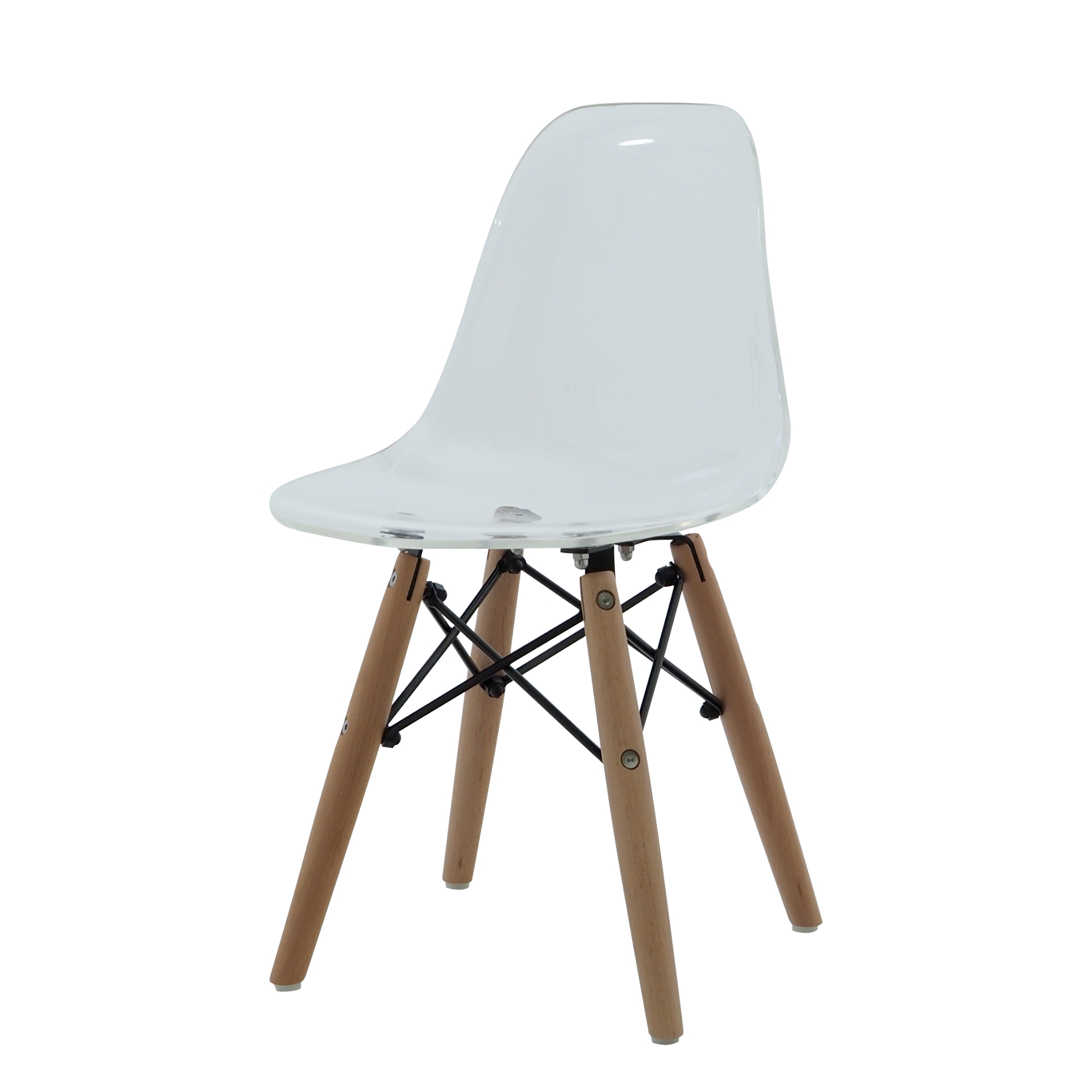 Children's chair DSW Junior transparent white - children's chair by Charles Eames in Beograd