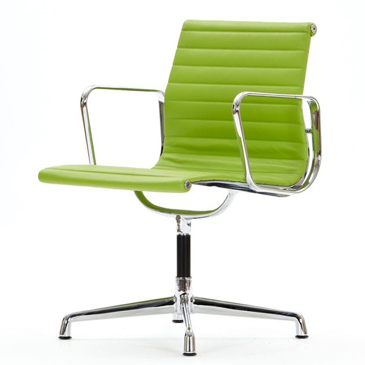 Conference chair EA108 Leather Green - Conference chair by Charles Eames in Vilnius