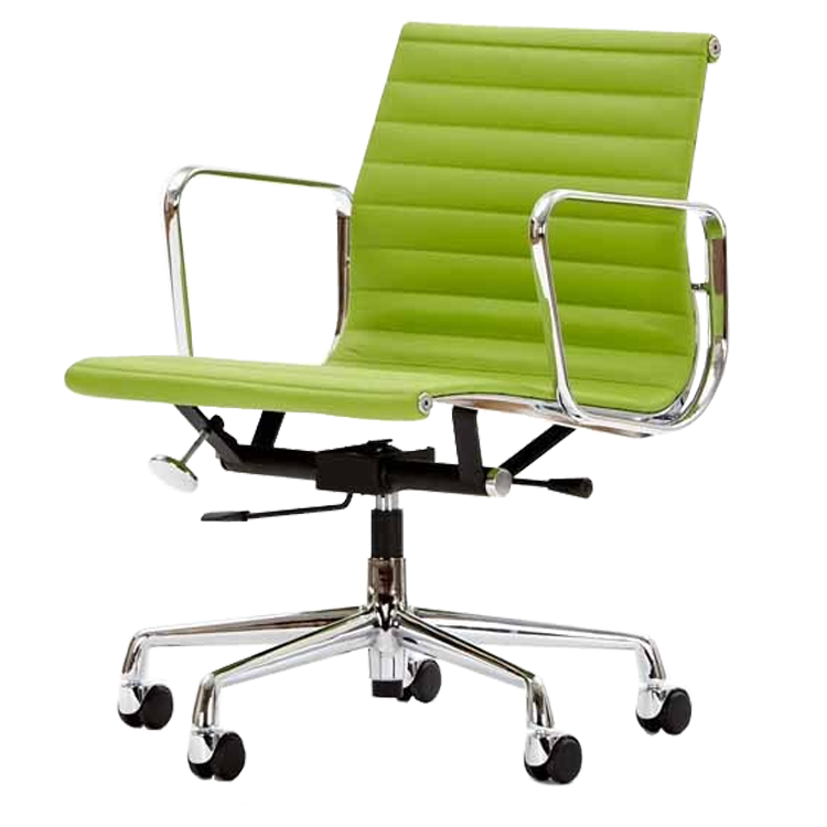 Escritório EA117 Couro verde - escritório de Charles Eames em Lisboa