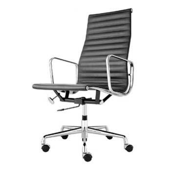 Office chair EA119 Leather black - office chair by Charles Eames in Las Palmas
