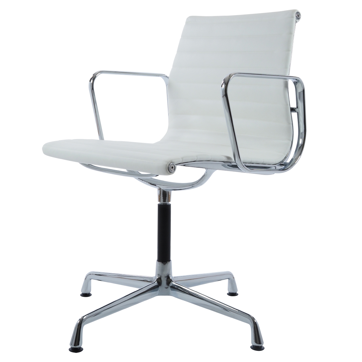 Konferens stol EA108 Läder vit - konferens stol av Charles Eames i Stockholm