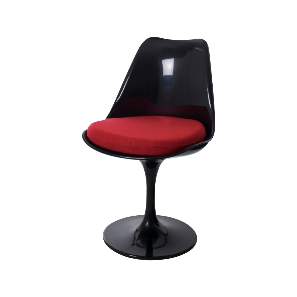 Dining chair Tulip chair No arms black - dining chair by Eero Saarinen in Sofia