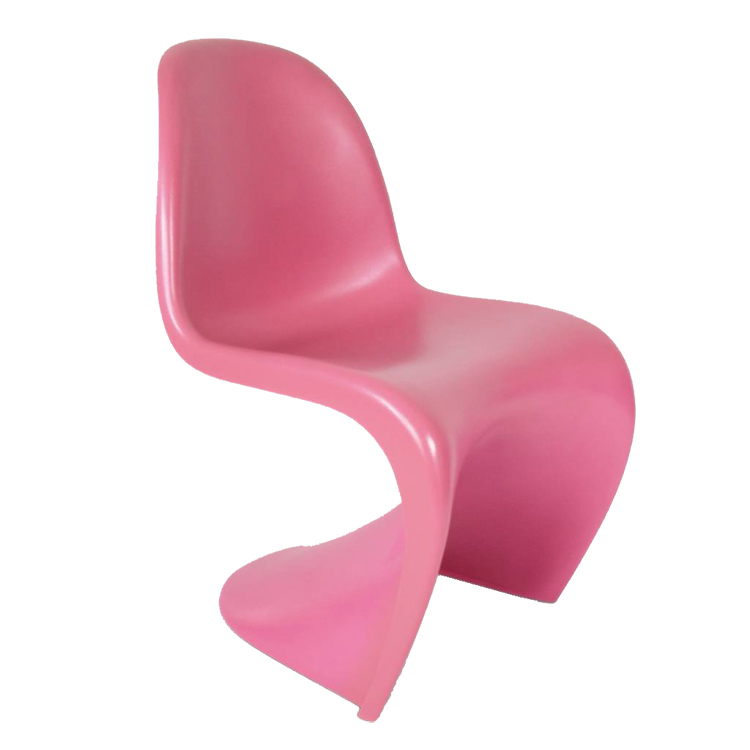 Dining chair Panton S-seat glossy pink - dining chair by Verner Panton in Sofia