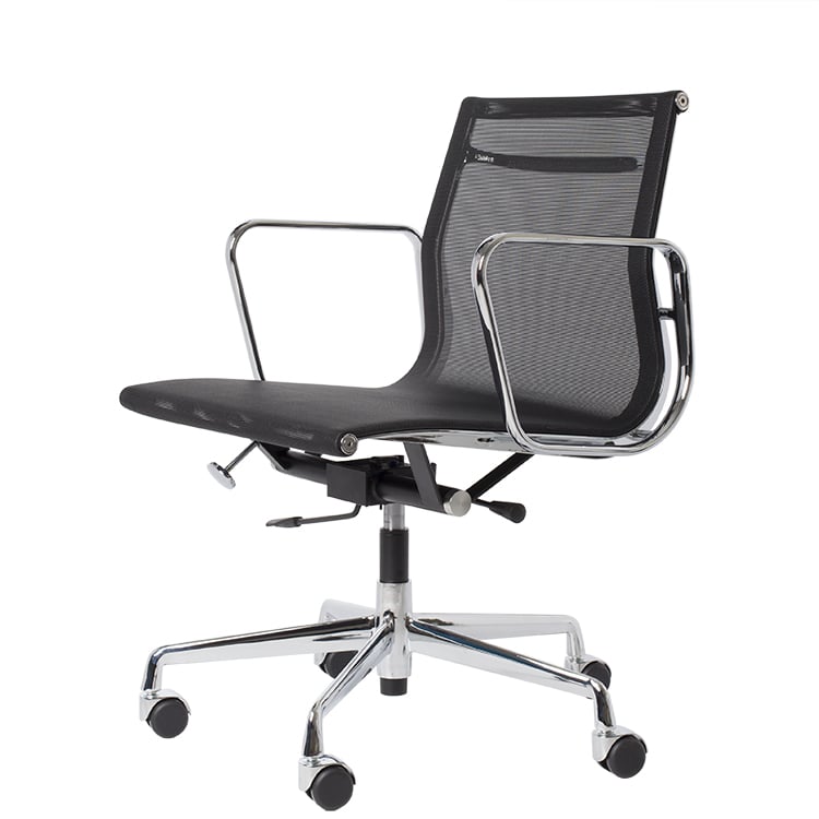 Bureaustoel EA117 mesh netweave met actuele Dominidesign prijs op Eames Stoelen