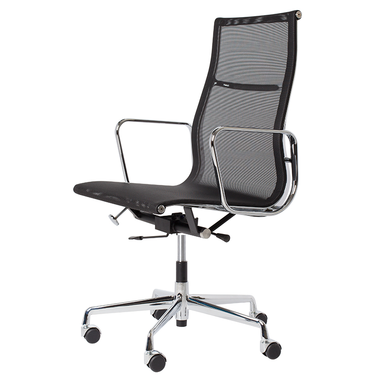 Bureaustoel EA119 mesh netweave met actuele Dominidesign prijs op Eames Stoelen