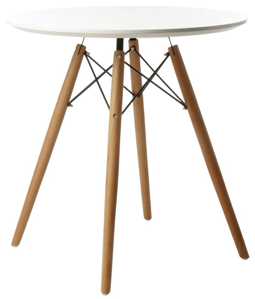 Bijzettafel CTW met actuele Dominidesign prijs op Eames Stoelen