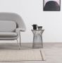 Platner bijzettafel chroom