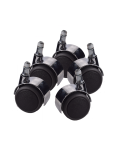Eames Set Office chair castors | ruote per sedie da ufficio Nero