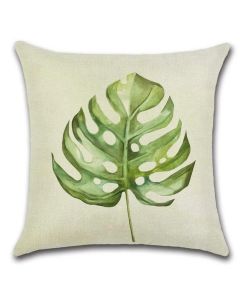 cushion cover Green leaf