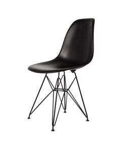 Eames DSR | chaise de salle à manger Base noire mate