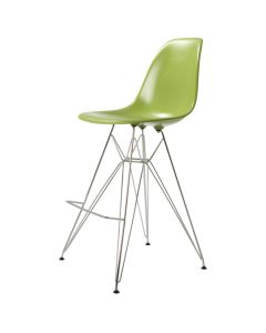 Eames DSR | tabouret de bar brillant