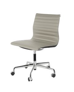 Eames EA105 | président de la conférence Cuir sur roulettes sans accoudoir