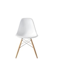 Eames DSW | spisestue stol glassfiber hvit