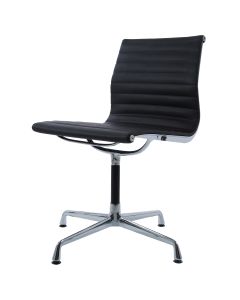 Eames EA105 | Cadeira de conferência Cuoio su scivola senza braccia