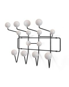 Eames Heng alt | kleshenger Hvit med svart frame