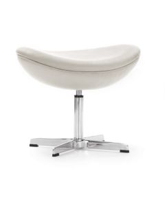 Jacobsen Egg chaise | tabouret cuir
