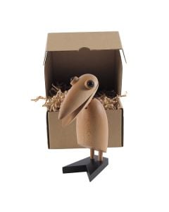 Dominidesign Clip bird | Wooden doll natural