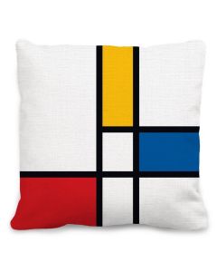 Barceloning Mondriaan | cushion cover excluding filling multicolor