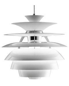 Poul Henningsen Palla di neve | luce pendente bianca
