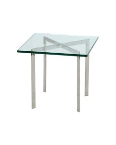 Rohe Barcelona Pavillion | sidebord 50cm transparant