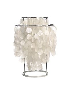Verner Panton Shell style lamp | lampada da tavolo Madreperla