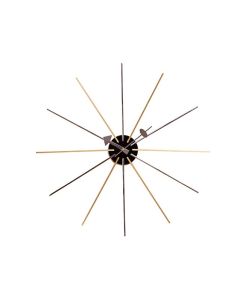 Nelson replica Star clock | Wandklok veelkleurig