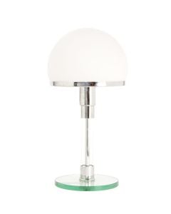 Wagenfeld WG24 | lampada da tavolo bianca