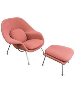 Eero Saarinen Womb | Lenestol med Hocker