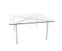 Rohe Barcelona Pavillion | table basse 90cm transparent