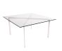 Rohe Barcelona Pavillion | table basse 90cm transparent