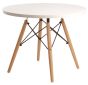 Eames CTW barnbord runt vitt