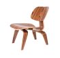 Fauteuil lounge Eames LCW en palissandre