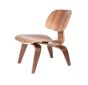 Chaise longue Eames LCW en noyer