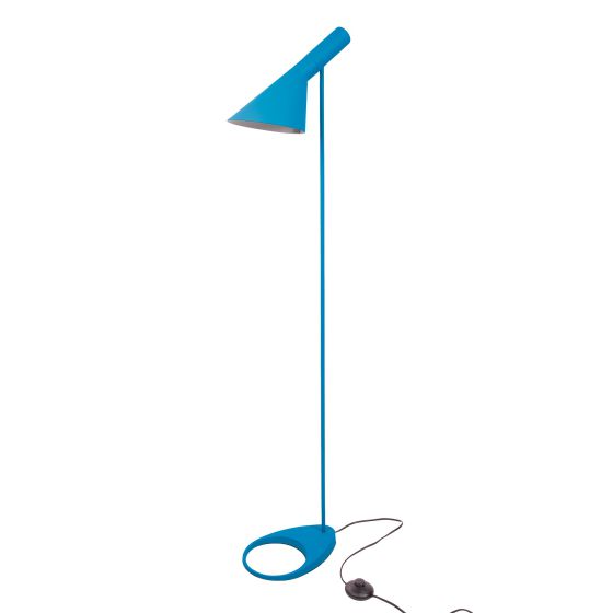 Arne Jacobsen AJ Vloerlamp donkerblauw