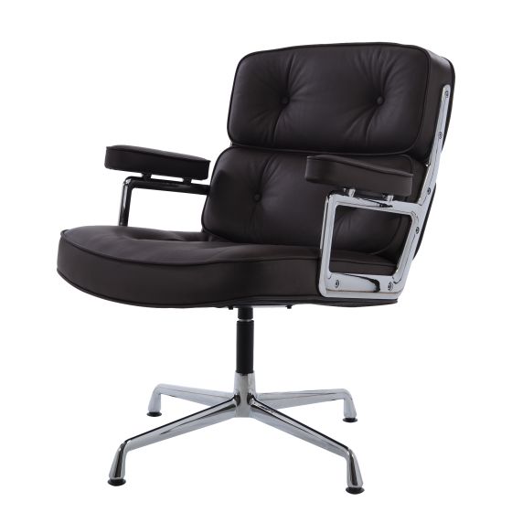 Eames conferentiestoel ES108 leer bruin
