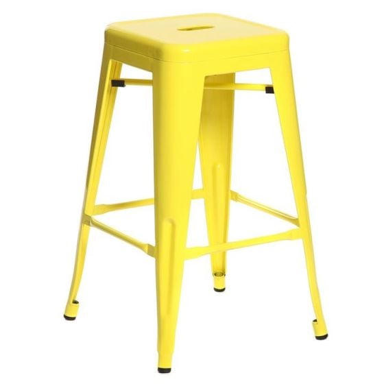 Xavier Pauchard Tolix Hocker 66cm gelb