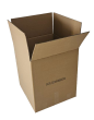 FEFCO 0201 doble pared 6mm | cAJa plegable de cartón 500x520x600mm Marrón