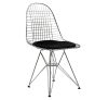 Eames dining chair DKR cushion black
