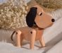 Dominidesign Puppy | Drewniane lalki naturel