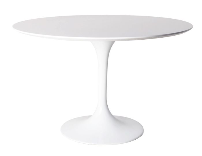 Eero Saarinen Tulpentafel 120cm mat wit