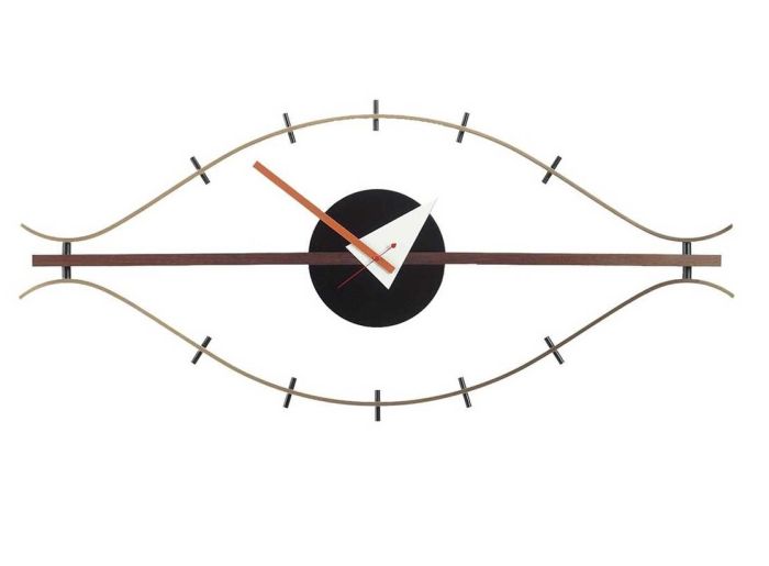 Nelson replica Eye clock | wall clock multicolor